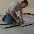 What is the cheapest form of underfloor heating?