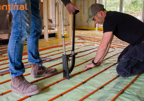 Can you replace underfloor heating?